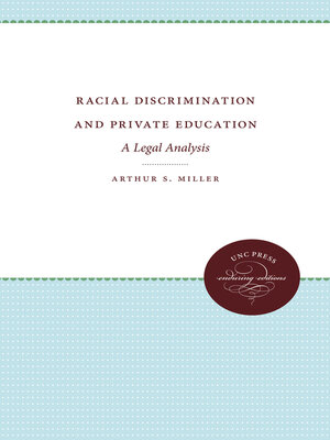 cover image of Racial Discrimination and Private Education